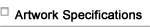 Artwork Specifications